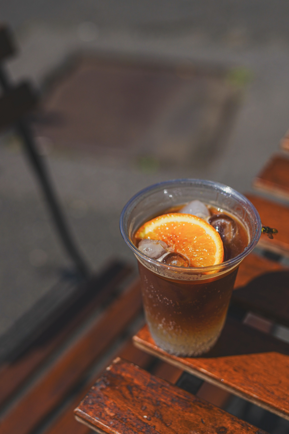 Espresso tonic se sicilským pomerančem