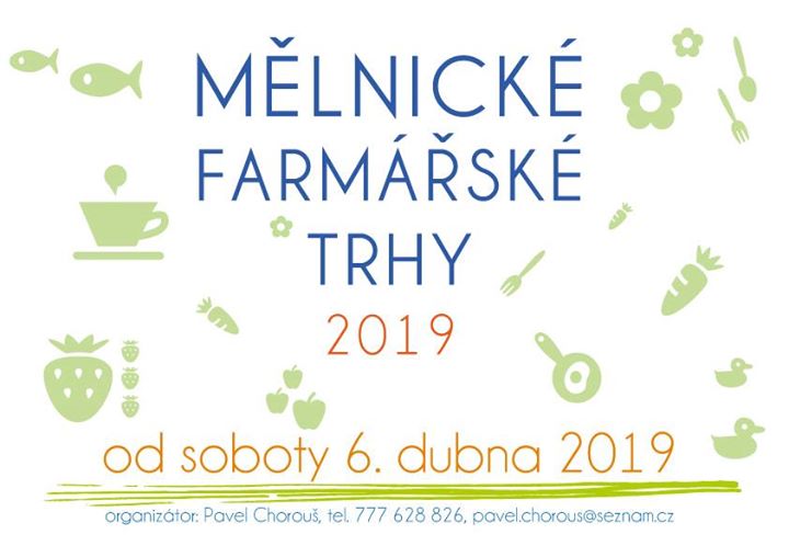 6.4. nám opět začínají Mělnické farmářské trhy !Mělnické farmářské trhy 2019 zah…