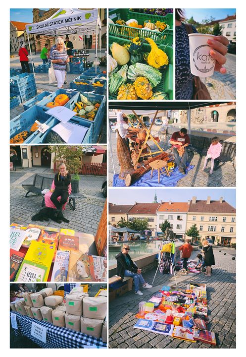 Dnes do 12h Mělnické trhy Opravdu pestrá nabídka Prijďte ️Na Mělnických trzíc…