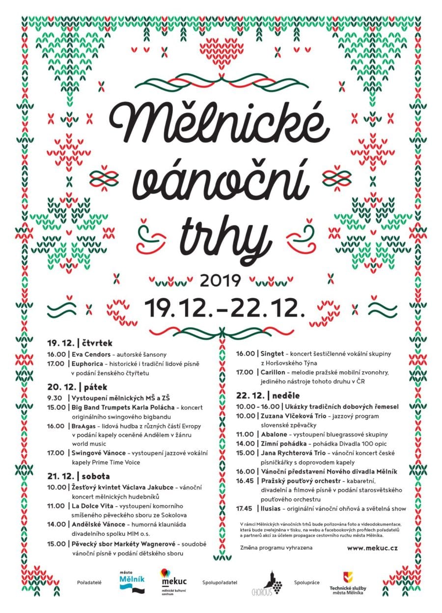 Do neděle jsme pro Vás 10:00 – 18:00 na mělnickém náměstí Míru 
 Je tady fakt zi…