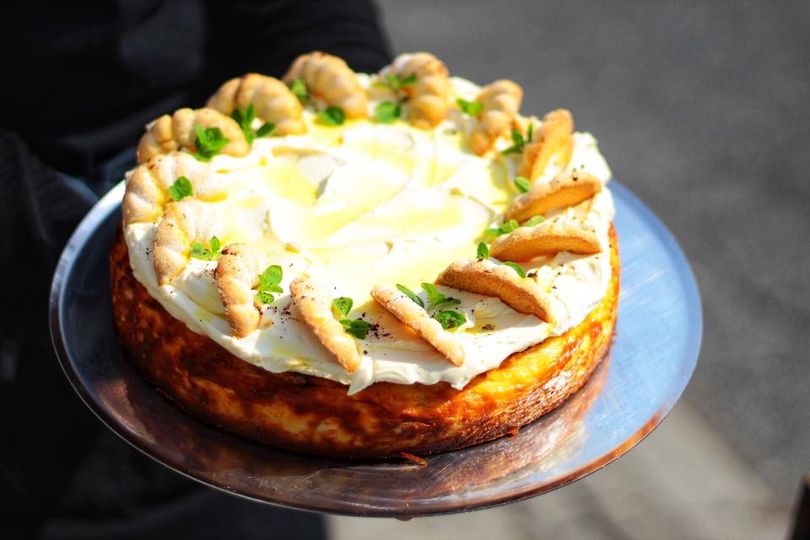 Likérový cheesecake